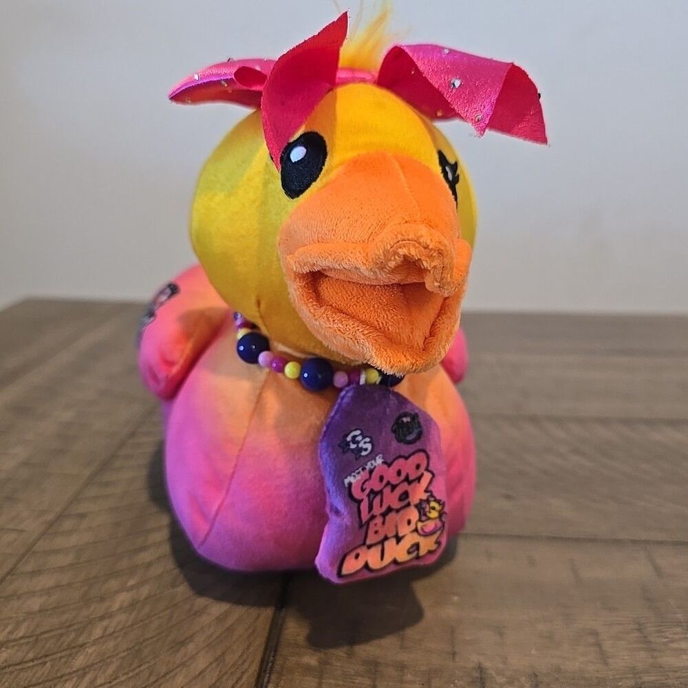 Allstar cheerleading WORLDS Champion Good Luck Bid Duck Plush